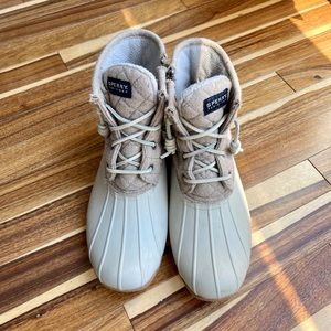 Sperry Saltwater Duck Boots, Sz 9